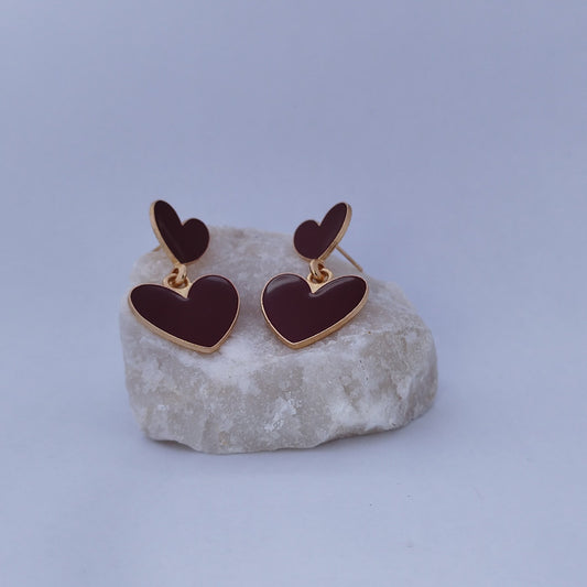 Aretes Corazón